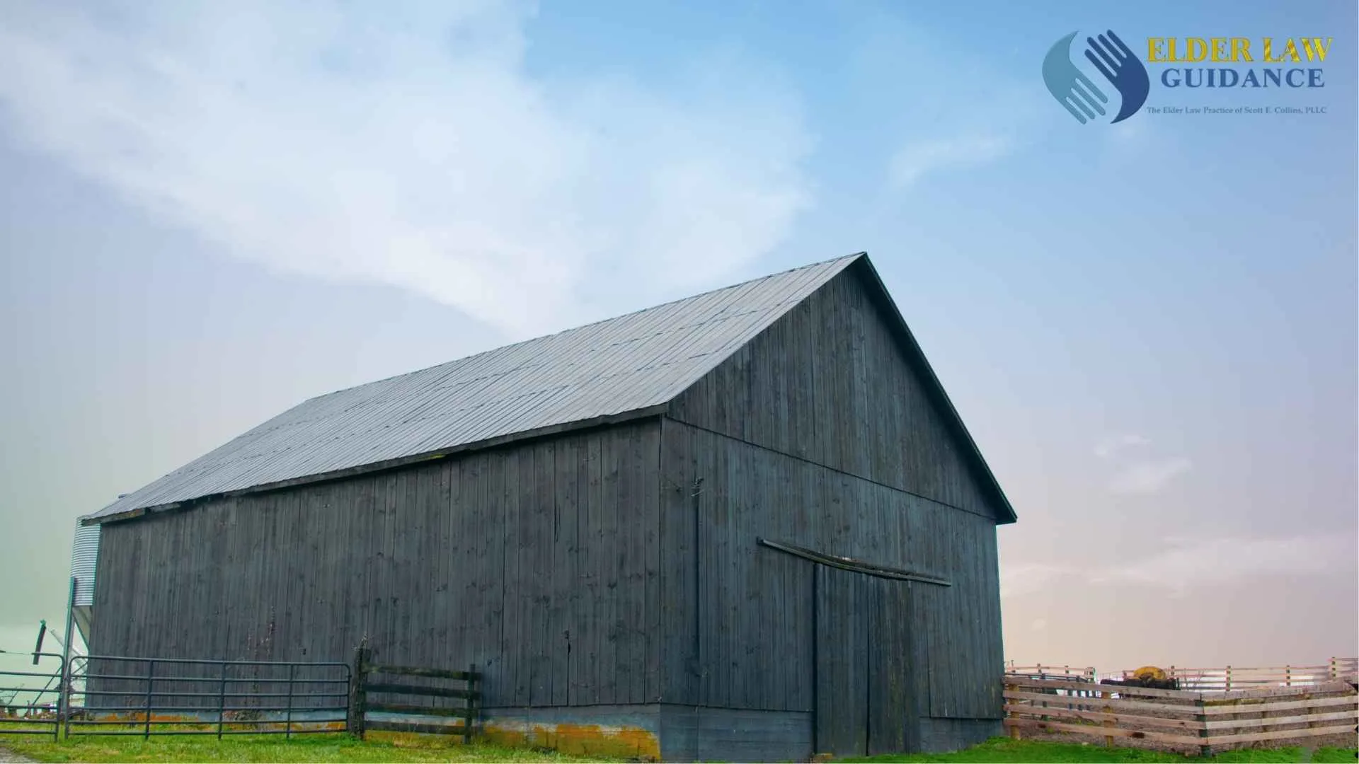 Image of a barn in Richmond, KY, where guardianship and conservatorship law is important.