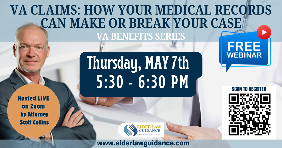 May 7 VA Benefits Webinar